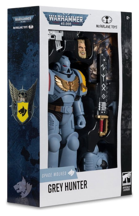 McFarlane Toys Warhammer 40,000 figurine Grey Hunter (Space Wolves) 18 cm McFarlane Toys Warhammer 40,000 figurine Grey Hunter (Space Wolves) 18 cm