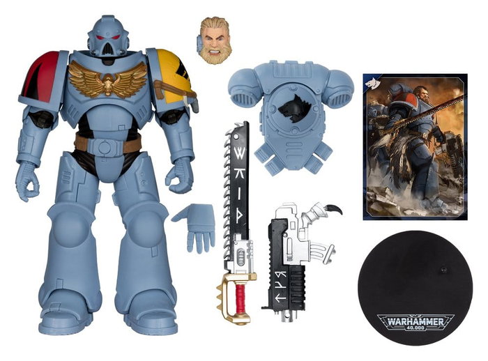 McFarlane Toys Warhammer 40,000 figurine Grey Hunter (Space Wolves) 18 cm McFarlane Toys Warhammer 40,000 figurine Grey Hunter (Space Wolves) 18 cm