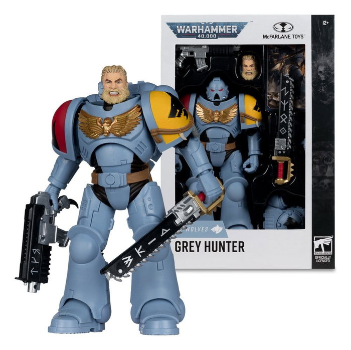 McFarlane Toys Warhammer 40,000 figurine Grey Hunter (Space Wolves) 18 cm McFarlane Toys Warhammer 40,000 figurine Grey Hunter (Space Wolves) 18 cm