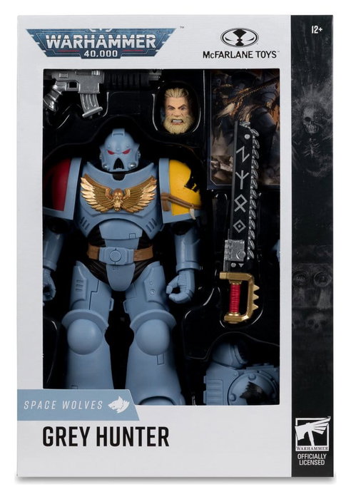 McFarlane Toys Warhammer 40,000 figurine Grey Hunter (Space Wolves) 18 cm McFarlane Toys Warhammer 40,000 figurine Grey Hunter (Space Wolves) 18 cm
