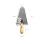 WOLFPACK LINEA PROFESIONAL Truelle Maurer manche bois 344 180x125 mm