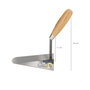 WOLFPACK LINEA PROFESIONAL Truelle Maurer manche bois 344 180x125 mm