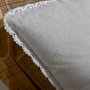 Today Coussin Charme Chambray x Dentelle Constance 40 x 40 cm