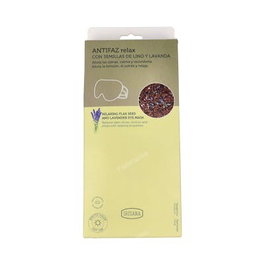IRISANA Antifaz Relaxant aux Graines de Lin et Lavande