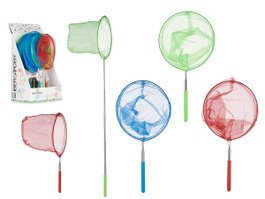 Ibergarden Filet Multiusages Extensible 3 Couleurs Assorties 19x38x1 cm Plastique et Tissu (Set de 24)
