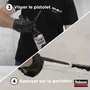 Rubson Pistolet à mousse expansive avec vis de dosage anti-goutte - Application précise et propre pour mousse Power