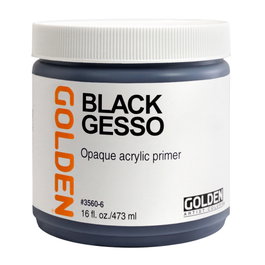 Golden Black Gesso 473 ml