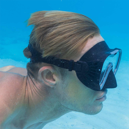 Bestway 22074 Masque Buceo Adulte Verre Trempé Couleur Assortie Sangle Silicone +14 Ans Plage et Piscine