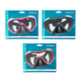 Bestway 22074 Masque Buceo Adulte Verre Trempé Couleur Assortie Sangle Silicone +14 Ans Plage et Piscine