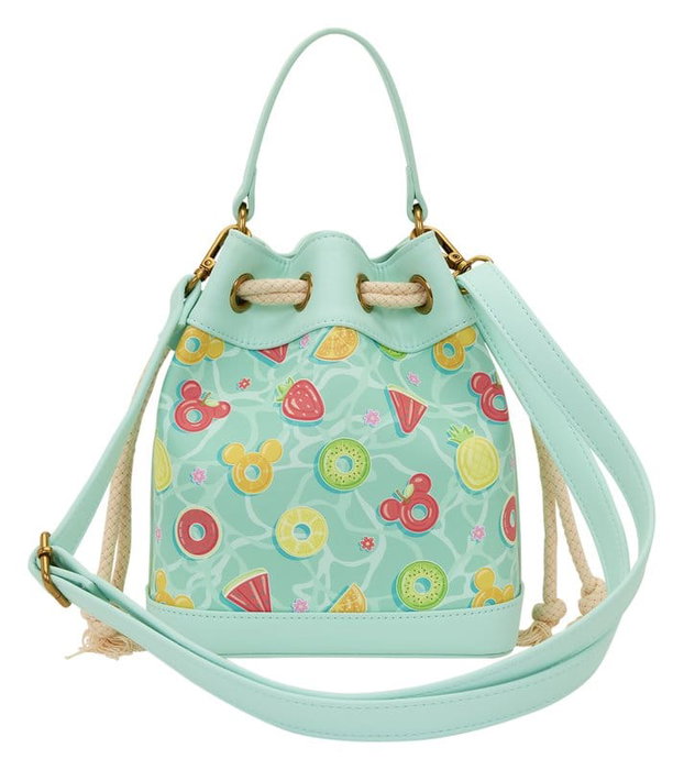 Loungefly Mickey Mouse Beach Fun Bucket Crossbody Bag