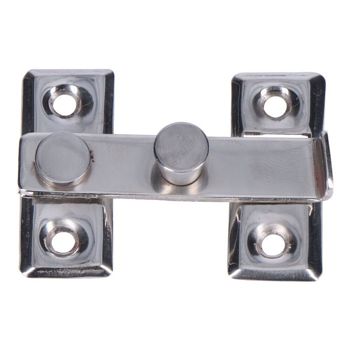 Edm Aldaba réversible en acier avec finition inox, 60 x 41 mm Edm Aldaba réversible en acier avec finition inox, 60 x 41 mm