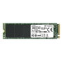 Transcend SSD 110S PCIe NVMe Gen3 x4 - Mémoire flash 3D - Jusqu'à 1700 Mo/s en lecture et 1400 Mo/s en écriture