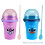 Bandai Vaso Granizado Chillfactor Stitch 1 - Verre à Granité Réutilisable pour Enfants, Sans Électricité, Design Officiel Disney