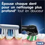 Oral-B Brosse à Dents Électrique Vitality Pro Noire - 3 Modes, Minuterie Professionnelle, Brossette Cross Action, Autonomie 10 Jours (1 Brossette)