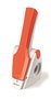 Ariete 447 Râpe Électrique Rechargeable 120W - Design Italien avec Moteur Manuel, Pour Fromage, Chocolat, Pain et Noix, Pièces Démontables, Orange