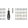 Bosch Professional Coffret d'embouts de vissage Extra Hard 50 pièces 25 mm en acier S2 traité thermiquement avec boîte Pick and Click