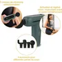 Medisana MG 200 Pistolet de Massage Percussion Musculaire, 5 Niveaux et Mode Intelligent, Léger 370 g, Autonomie 8h, Gris/Vert