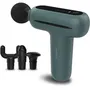 Medisana MG 200 Pistolet de Massage Percussion Musculaire, 5 Niveaux et Mode Intelligent, Léger 370 g, Autonomie 8h, Gris/Vert