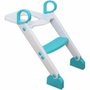 Dreambaby Step-Up Réducteur de WC Aqua/Blanc