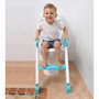 Dreambaby Step-Up Réducteur de WC Aqua/Blanc