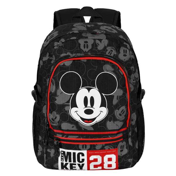 Karactermania Sac à dos urbain léger Mickey Mouse avec compartiment rembourré pour ordinateur et sangle pour valise 31x18x44 cm Karactermania Sac à dos urbain léger Mickey Mouse avec compartiment rembourré pour ordinateur et sangle pour valise 31x18x44 cm