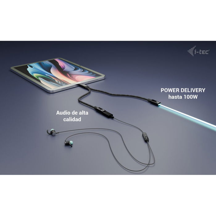 Câble USB i-Tec C31DUALSPLITTERCBLPD Câble USB i-Tec C31DUALSPLITTERCBLPD