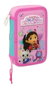 Safta Trousse double Gabby's Dollhouse Party Rose 28 pièces
