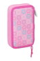 Safta Trousse double Gabby's Dollhouse Party Rose 28 pièces