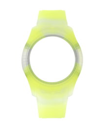 Watxandco Bracelet de montre Jaune 43mm