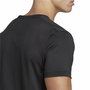 T-shirt à manches courtes homme Adidas Agr Shirt Noir