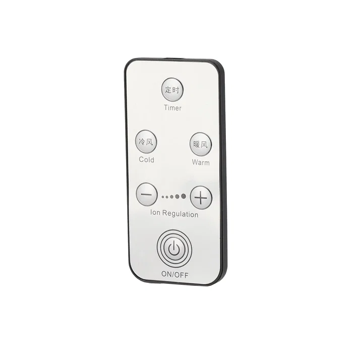 Chauffage mural PTC avec ventilateur, 1600W, Blanc, avec télécommande