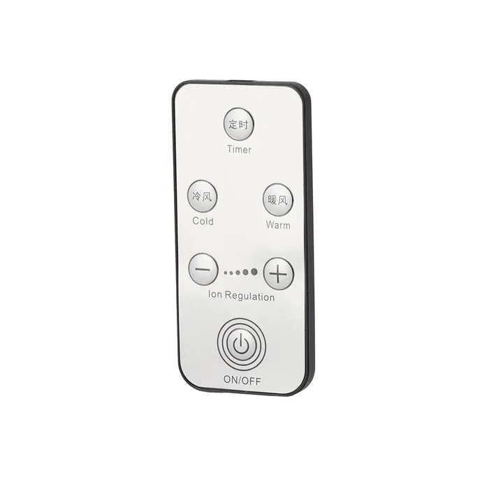 Chauffage mural PTC avec ventilateur, 1600W, Blanc, avec télécommande