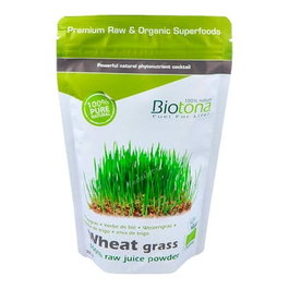 BIOTONA Wheat Grass Raw Jus d'Herbe de Blé BIO 150g