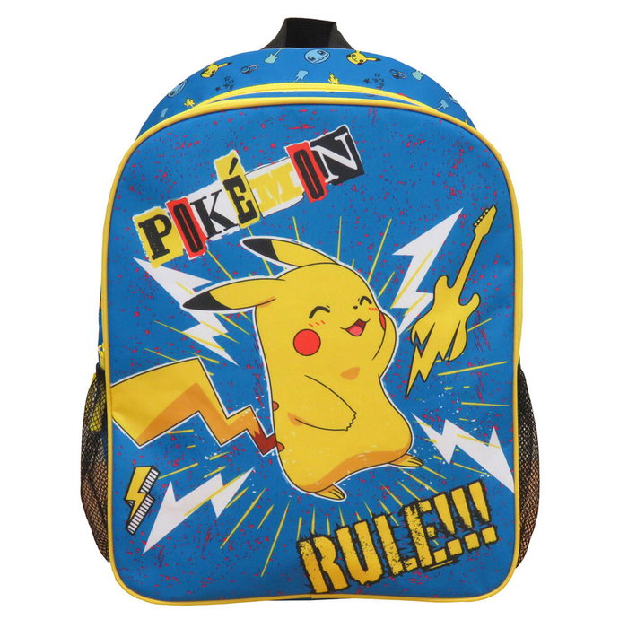 Pokémon Sac à dos Pikachu adaptable de 41 cm (31x12x41 cm)