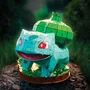 Spinmaster Puzzle 3D 4D Build Pokémon Bulbizarre - Maquette à Construire - 195 Pièces - 24 cm - À Partir de 12 Ans
