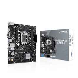 Asus Prime H610M-D LGA1700 Carte Mère Micro ATX Intel H610 DDR5, HDMI, VGA, PCIe 4.0, M.2, Gigabit LAN