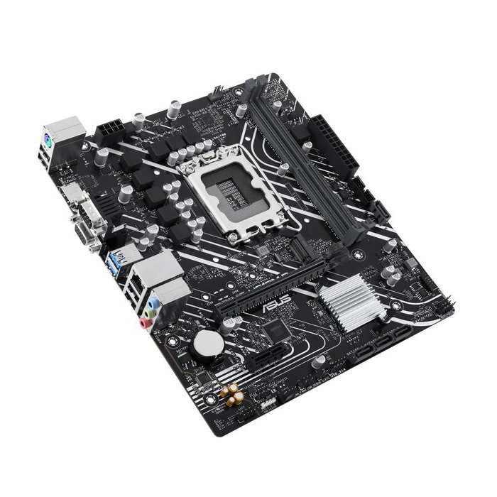 Asus Prime H610M-D LGA1700 Carte Mère Micro ATX Intel H610 DDR5, HDMI, VGA, PCIe 4.0, M.2, Gigabit LAN Asus Prime H610M-D LGA1700 Carte Mère Micro ATX Intel H610 DDR5, HDMI, VGA, PCIe 4.0, M.2, Gigabit LAN