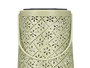 Ibergarden Lampe Solaire Lanterne Conique Losanges Assortis (Set de 12) beige, vert, rose