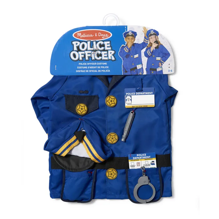 Melissa & Doug Pack Policier Costume + Accessoires