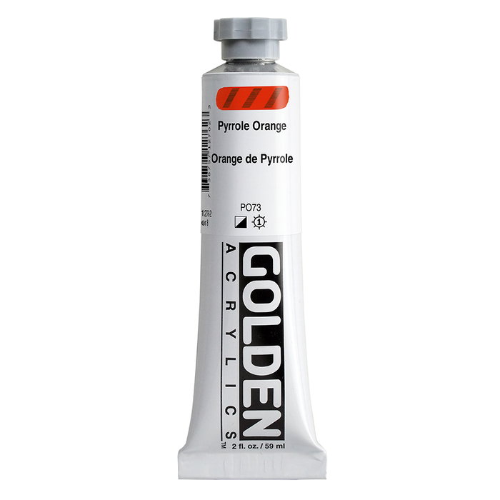 Golden Heavy Body Acrylique Orange Pyrrole 59 ml Golden Heavy Body Acrylique Orange Pyrrole 59 ml
