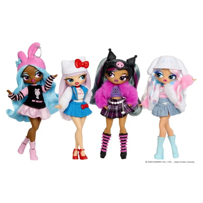 L.O.L. Surprise! O.M.G. Hello Kitty and Friends - Cinnamoroll, poupée articulée