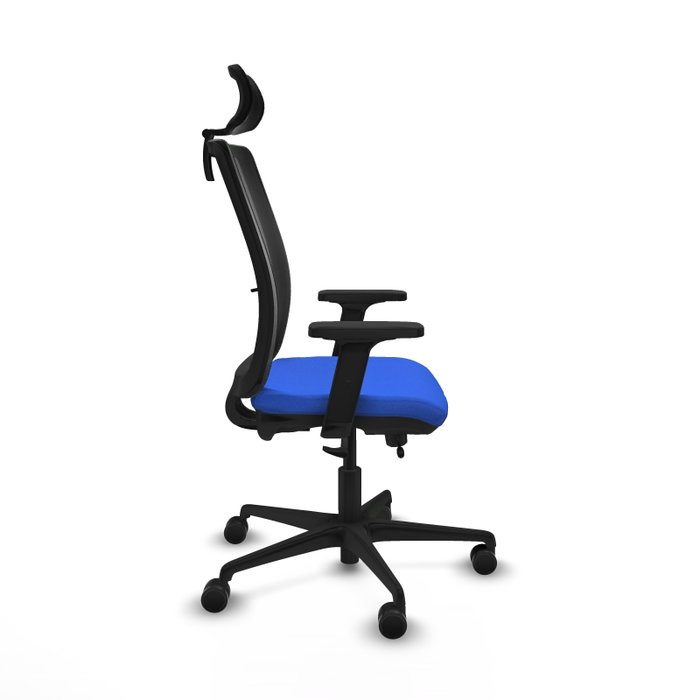 Piqueras Y Crespo Haches Chaise de bureau Bleu et Noir