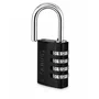 Abus Cadenas à combinaison 145/40, 4 chiffres, Aluminium noir
