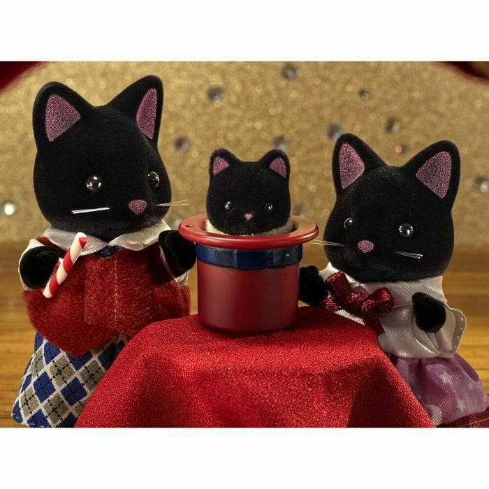 Sylvanian Families La famille Chat Magicien Sylvanian Families La famille Chat Magicien