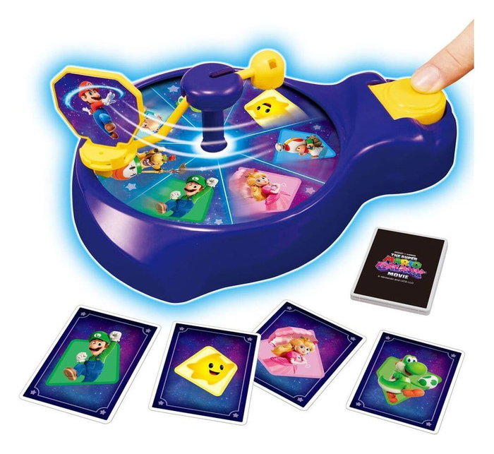 Epoch Super Mario Galaxy Movie Spin'n Match Spinning Galaxy