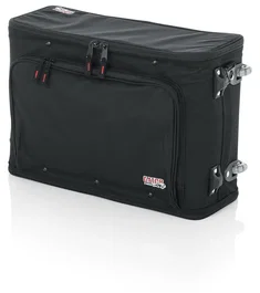 Gator Housse à roulettes légère pour rack 2U - Noir
