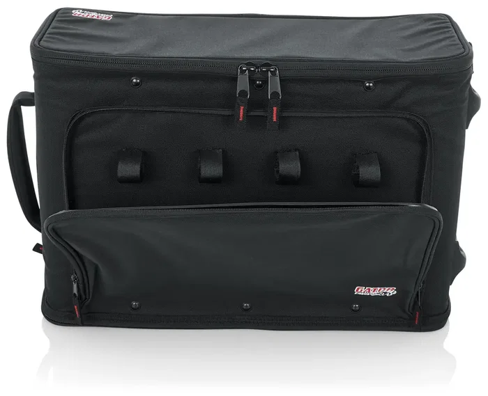 Gator Housse à roulettes légère pour rack 2U - Noir