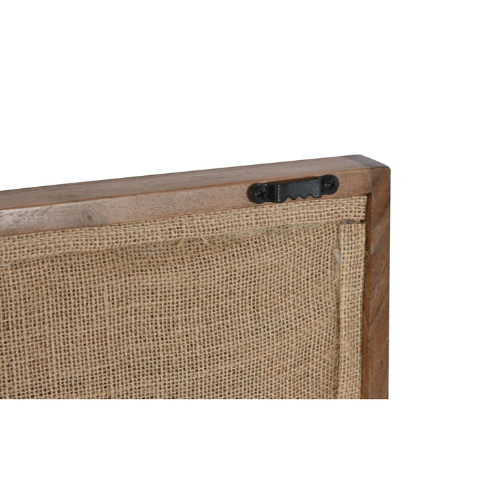 Home ESPRIT Cadre 3D Coton et Bois d'acacia 75 x 3 x 105 cm