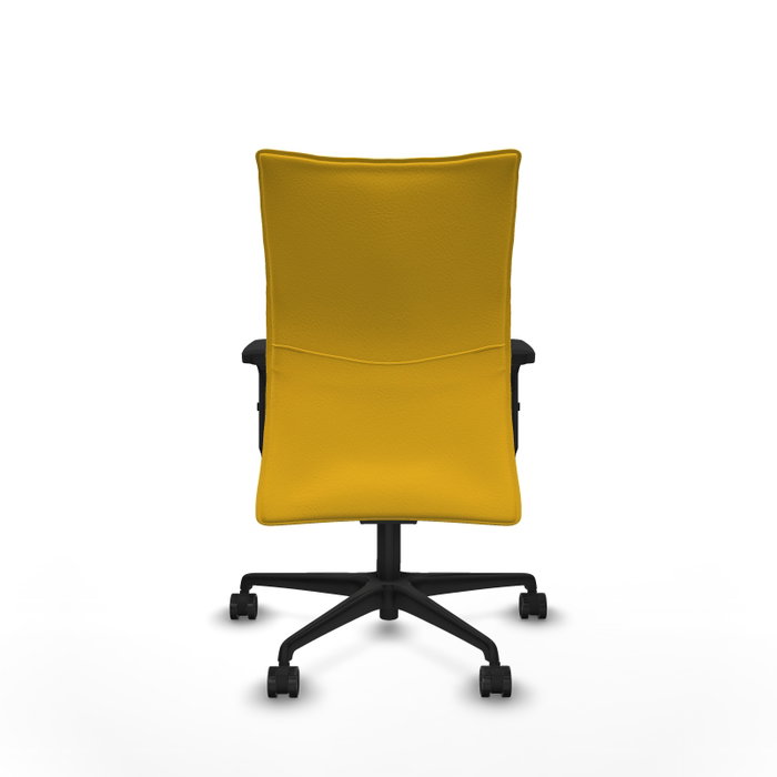 Piqueras Y Crespo Silla Albacete Jaune, Mécanisme Synchrone, Accoudoirs 2D Piqueras Y Crespo Silla Albacete Jaune, Mécanisme Synchrone, Accoudoirs 2D