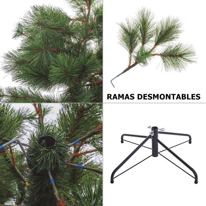 BigBuy Home Sapin de Noël Vert PVC Polyéthylène 70 x 70 x 150 cm BigBuy Home Sapin de Noël Vert PVC Polyéthylène 70 x 70 x 150 cm